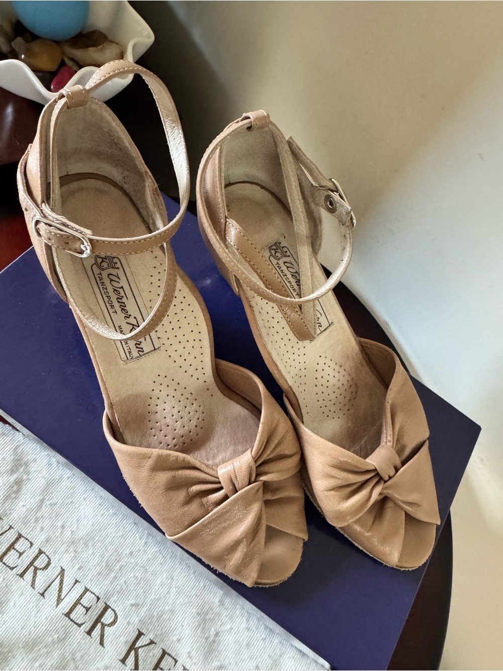 Werner Kern Beige Dance Shoes